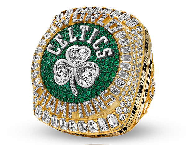 Top of Celtics’ Ring Spins Off to Reveal Piece of Parquet Floor and More