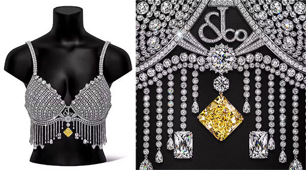 75-Carat Yellow Diamond Stars in Victoria’s Secret’s $50 Million Fantasy Bra