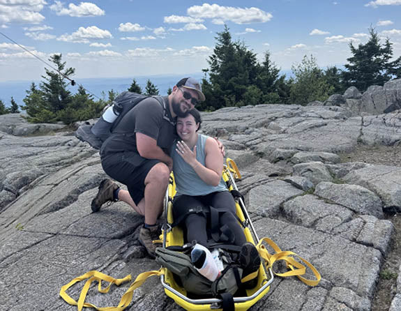 Injured Hiker Says ‘Yes’ to Oval-Cut Diamond During NH Mountain Rescue