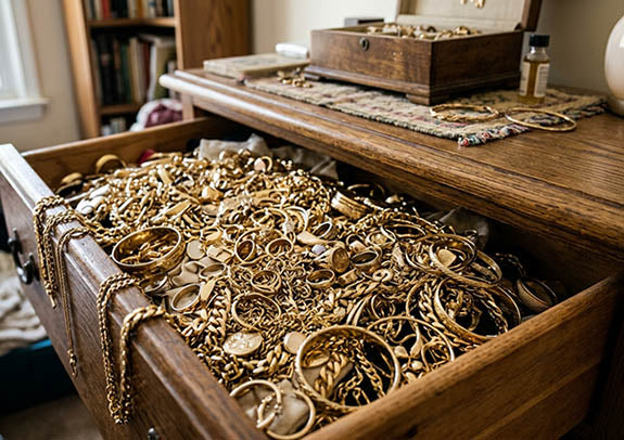 Report Estimates $750 Billion in Gold Is Hiding in America’s Jewelry Drawers