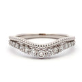 Curved Wedding Band by Allison-Kaufman, SKU 110-25769, main view — Moses Jewelers