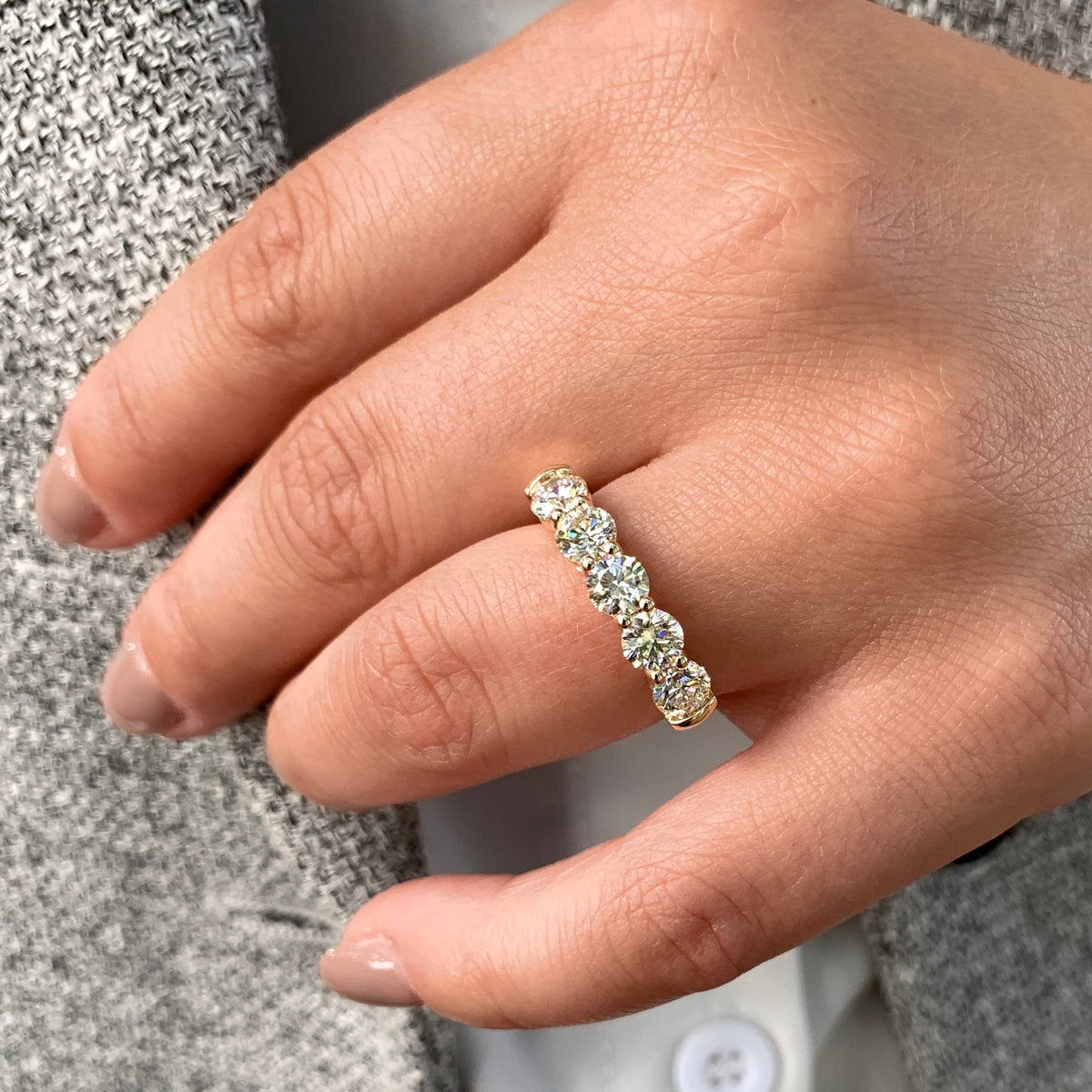 Internally Flawless Diamond Band by Apex, SKU 120-08312, view 2 — Moses Jewelers