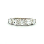 5-Stone Diamond Anniversary Band by Apex, SKU 120-08382, main view — Moses Jewelers