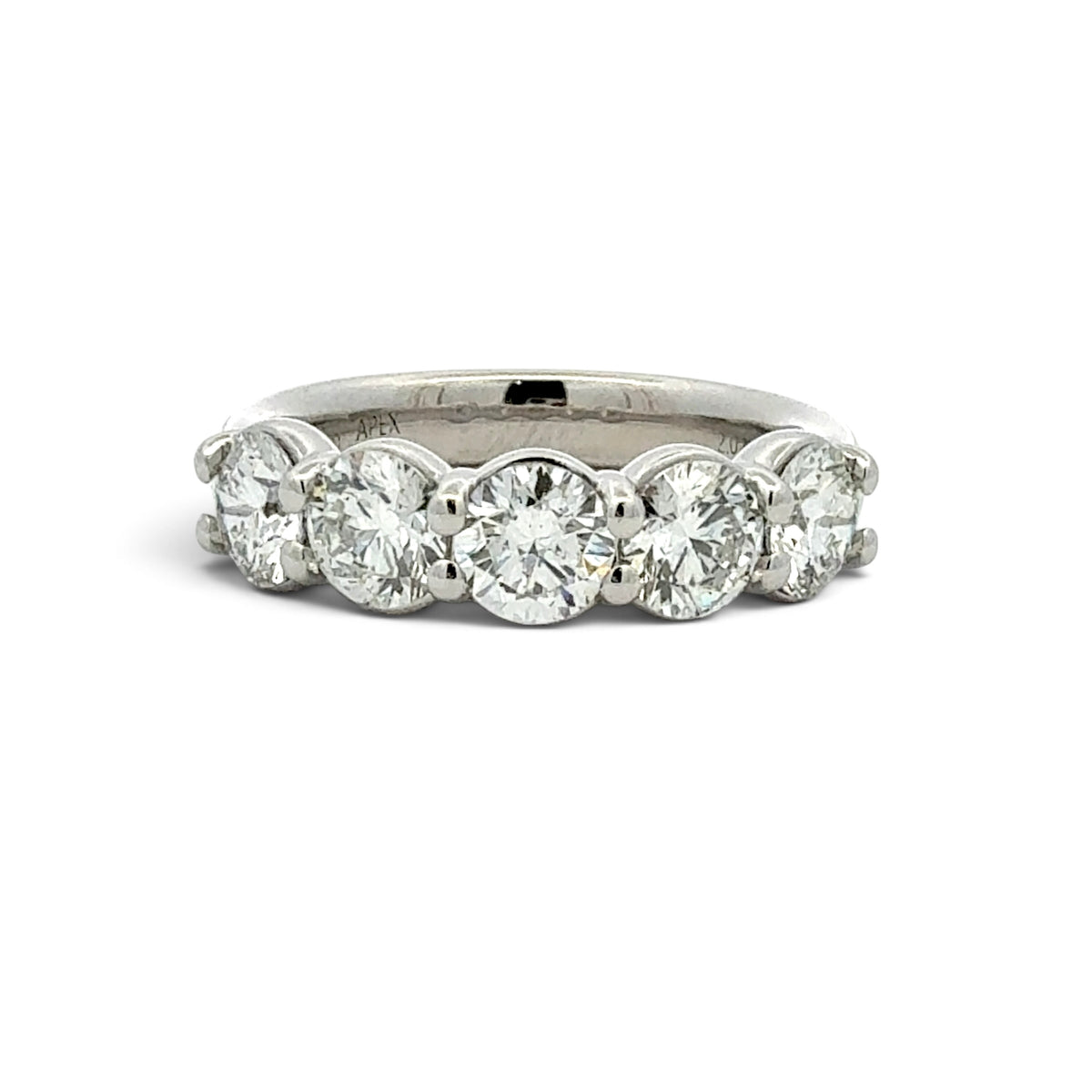 5-Stone Diamond Anniversary Band