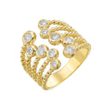"Nutmeg" Cuff Ring by Gumuchian Fils Ltd, SKU 130-00135, main view — Moses Jewelers