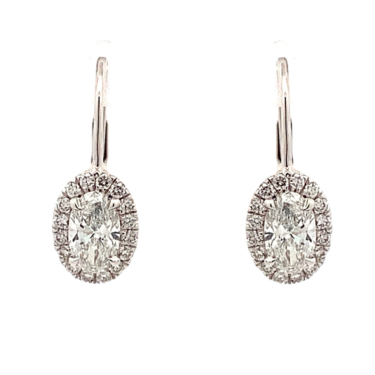 Diamond Leverback Earrings by Apex, SKU 150-16888, main view — Moses Jewelers