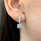 Diamond Drop Earrings by Gem Star, SKU 150-16904, view 2 — Moses Jewelers