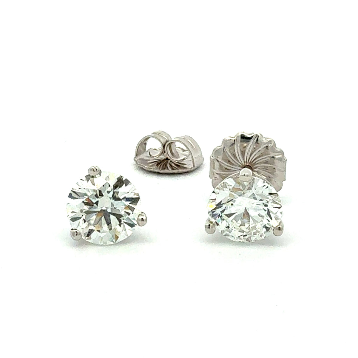 Lab-Grown 4.00 CT TW Diamond Studs by Quality Gold, Inc, SKU 150-17074, main view — Moses Jewelers