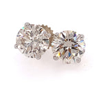 4.38 Carat TW Diamond Stud Earrings by Stuller, SKU 150-17088, main view — Moses Jewelers