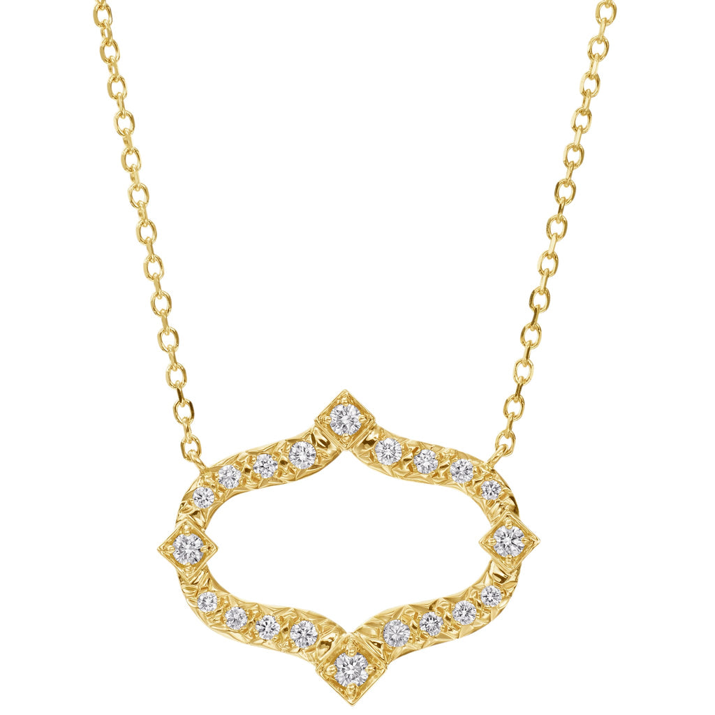 Secret Garden Diamond Necklace by Gumuchian Fils Ltd, SKU 160-14234, main view — Moses Jewelers