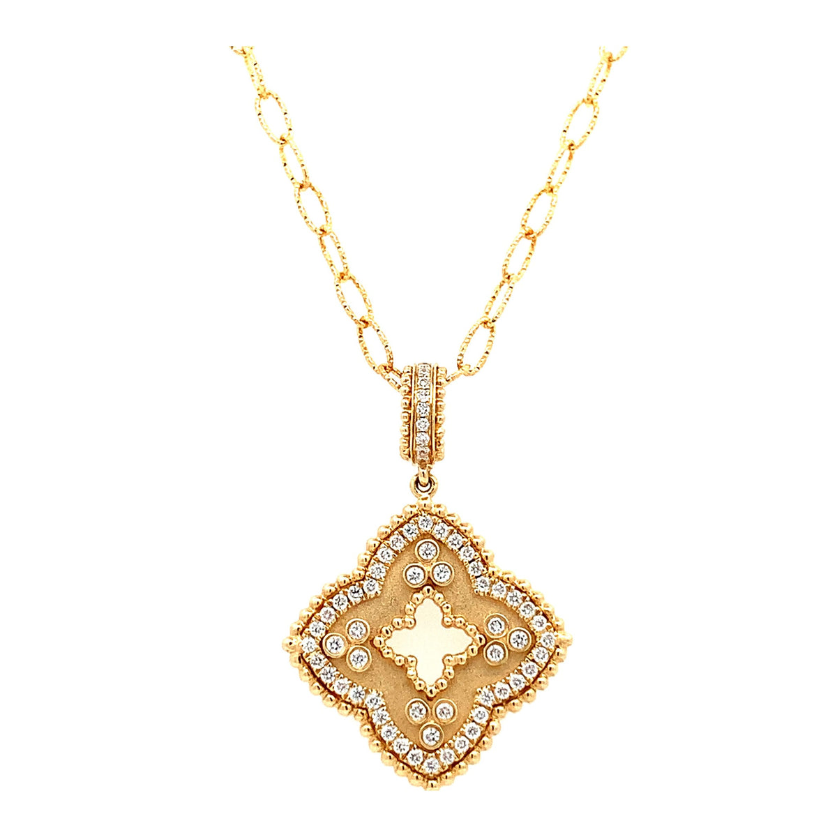 Clover Necklace by Doves Jewelry, SKU 160-14530, main view — Moses Jewelers