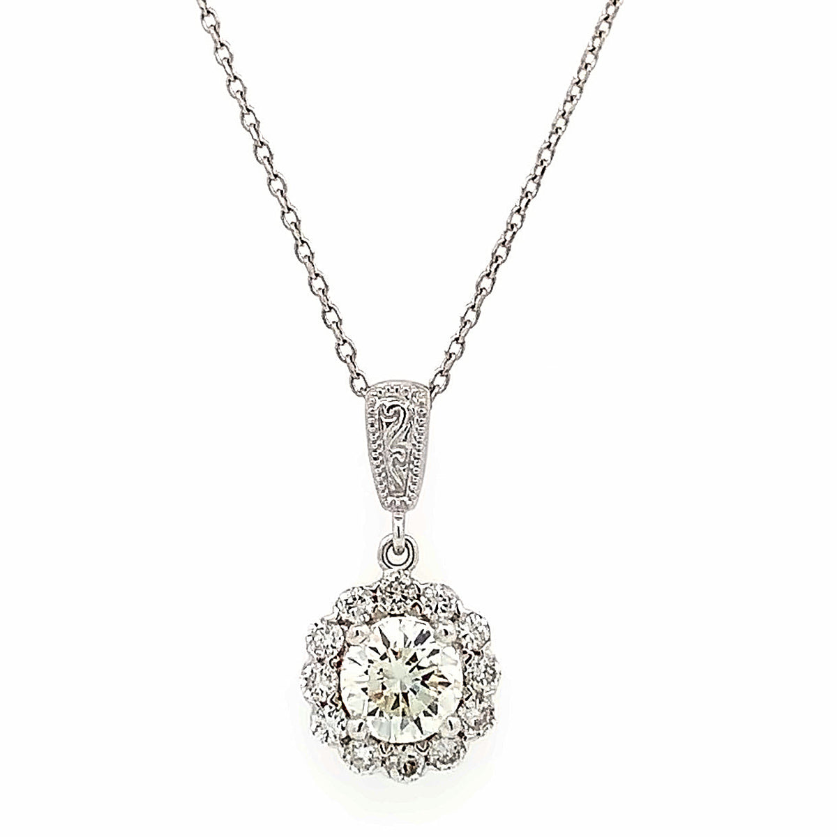 Diamond Necklace by Moses Street, SKU 160-14585, main view — Moses Jewelers
