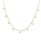 Diamond-Drop Station Necklace by Apex, SKU 160-14708, main view — Moses Jewelers
