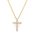 Diamond Cross Necklace by Apex, SKU 160-14751, main view — Moses Jewelers