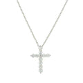 Diamond Cross Necklace by Apex, SKU 160-14752, main view — Moses Jewelers