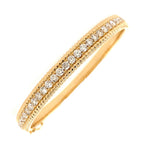 Rope Edge Diamond Bangle by Apex, SKU 170-03702, main view — Moses Jewelers