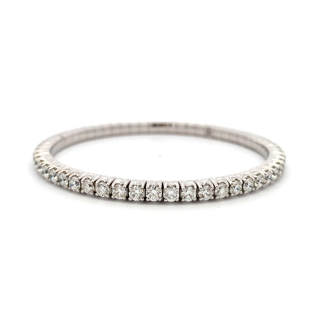 Diamond Stretch Bangle by Apex, SKU 170-03726, main view — Moses Jewelers