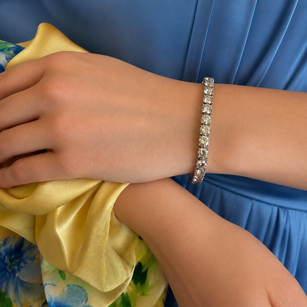 Diamond Tennis Bracelet by DG Jewelry Inc., SKU 170-03764, view 2 — Moses Jewelers