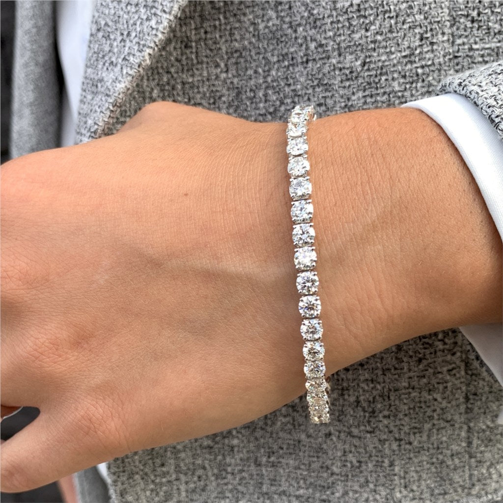 Internally Flawless Diamond Tennis Bracelet by Apex, SKU 170-03767, view 2 — Moses Jewelers