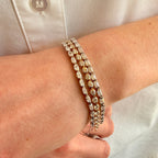 Diamond Half Tennis Bracelet by Apex, SKU 170-03768, view 2 — Moses Jewelers