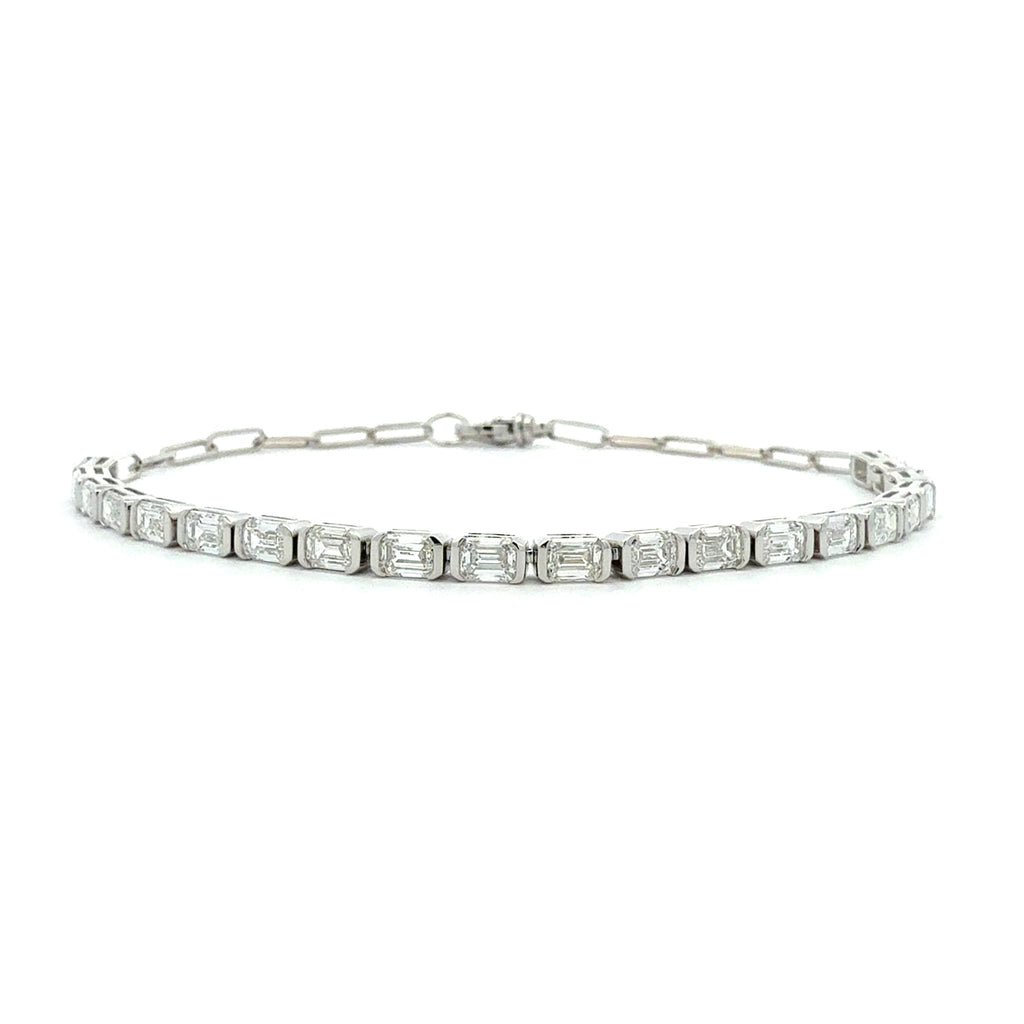 Diamond Half Tennis Bracelet by Apex, SKU 170-03769, main view — Moses Jewelers
