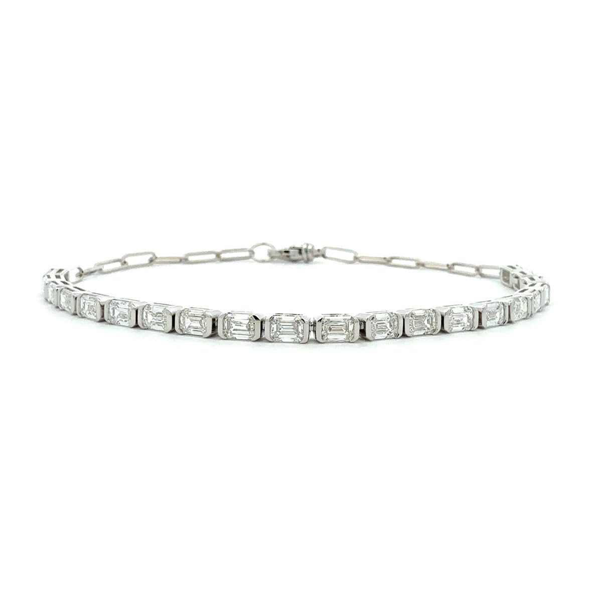 Diamond Half Tennis Bracelet by Apex, SKU 170-03769, main view — Moses Jewelers