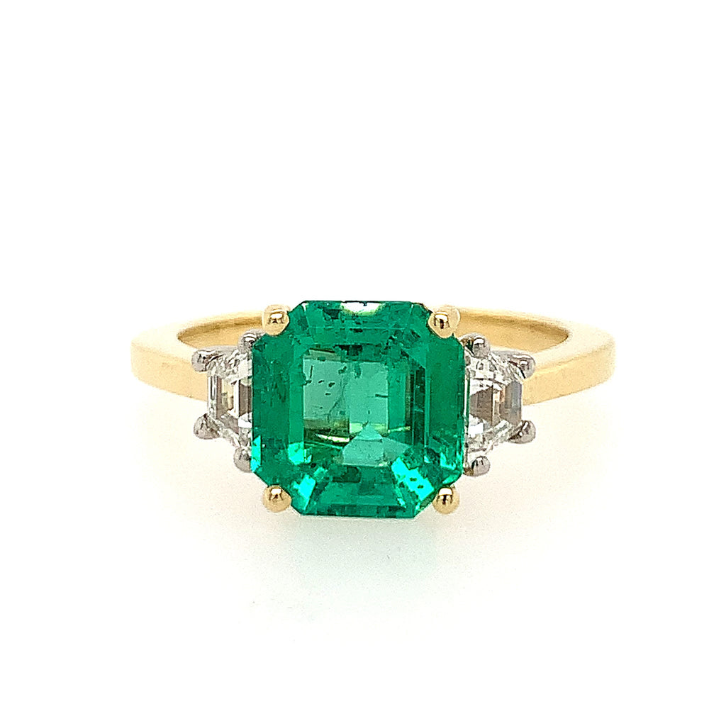 Columbian Emerald Ring by Apex, SKU 200-06944, main view — Moses Jewelers