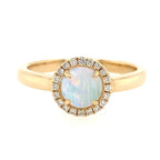 Opal Ring by Idaho Opal & Gem Corporation, SKU 200-06956, main view — Moses Jewelers
