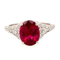 Red Tourmaline Ring by Coast Diamond, SKU 200-06965, main view — Moses Jewelers