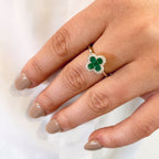 Emerald Ring by Artistry, Ltd, SKU 200-07032, view 2 — Moses Jewelers