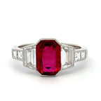 Ruby Ring by Joseph Dardashti, Ltd., SKU 200-07052, main view — Moses Jewelers