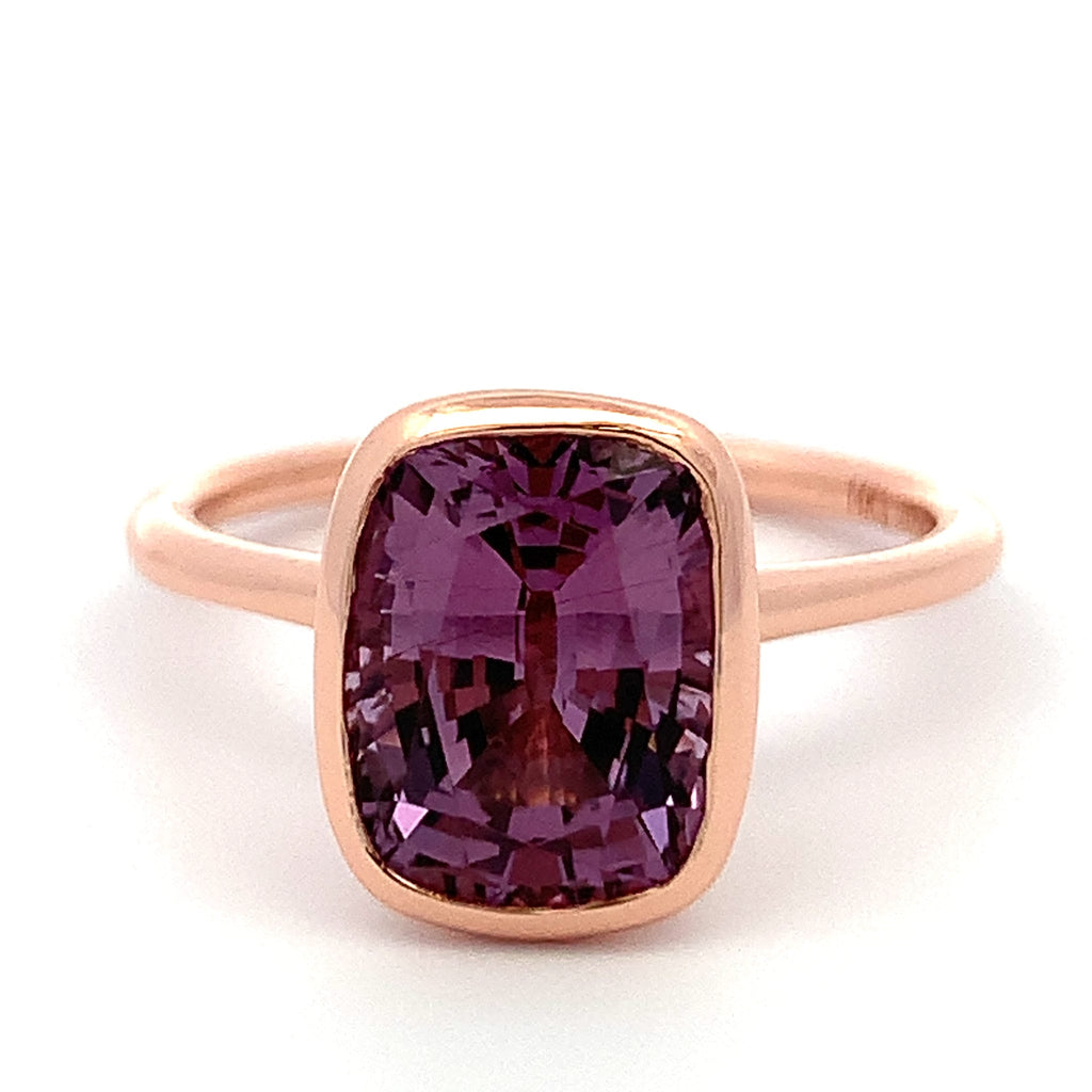 Purple-Pink Spinel Ring by Stuller, SKU 200-07091, main view — Moses Jewelers