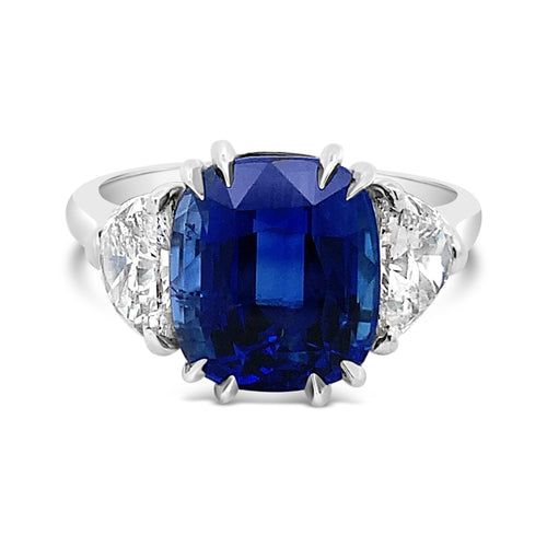 Blue Sapphire Ring by World Resources II, SKU 200-07114, main view — Moses Jewelers