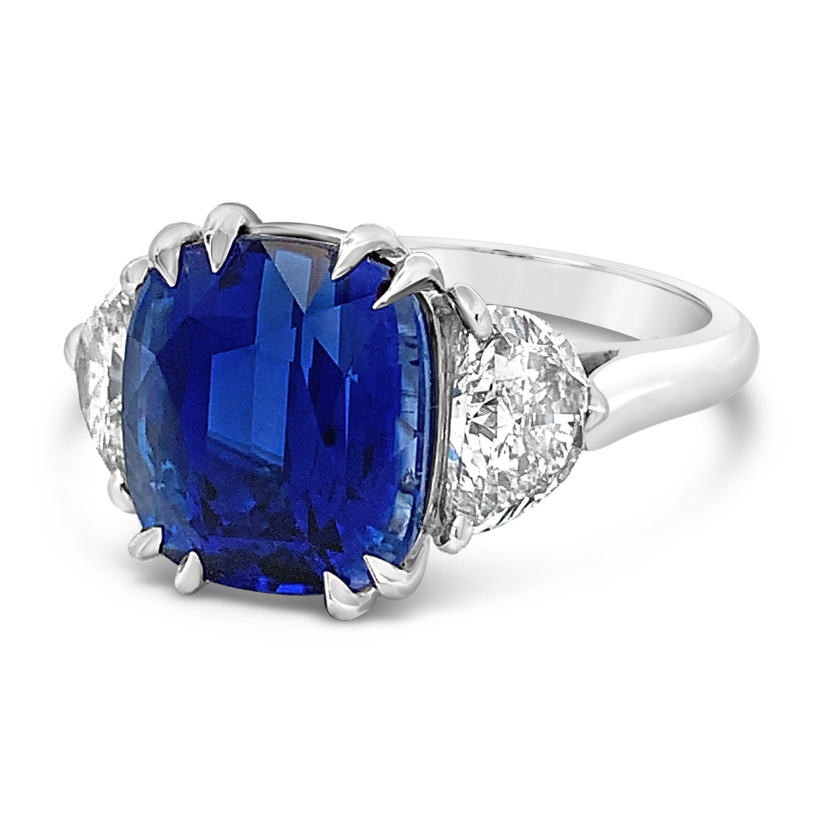 Blue Sapphire Ring by World Resources II, SKU 200-07114, view 3 — Moses Jewelers