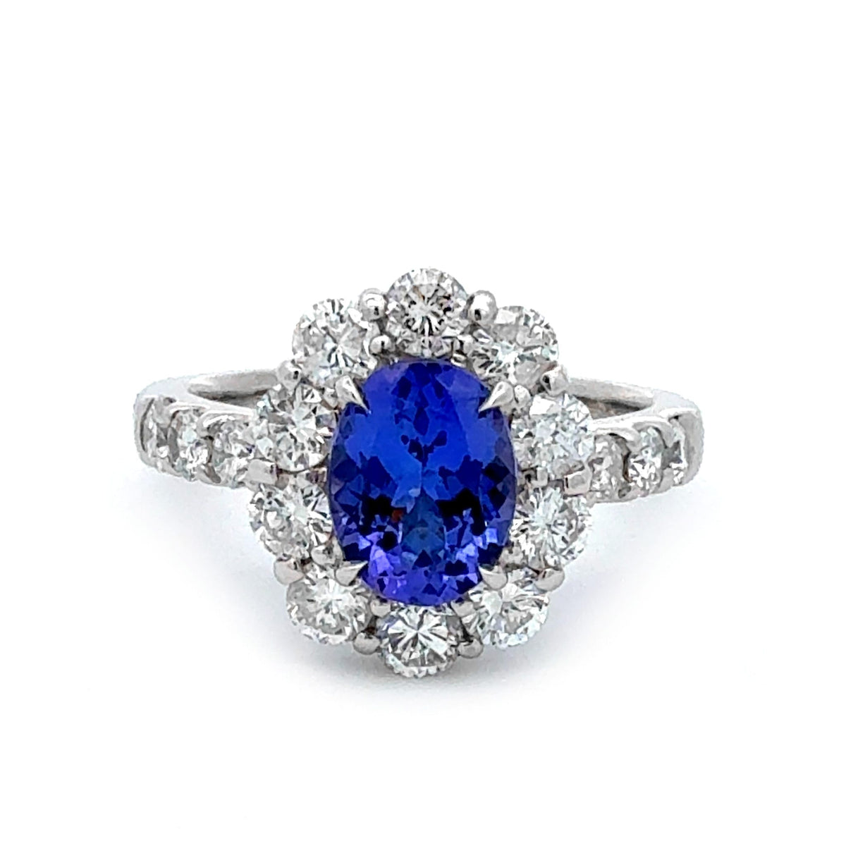 Tanzanite Ring by DG Jewelry Inc., SKU 200-07128, main view — Moses Jewelers