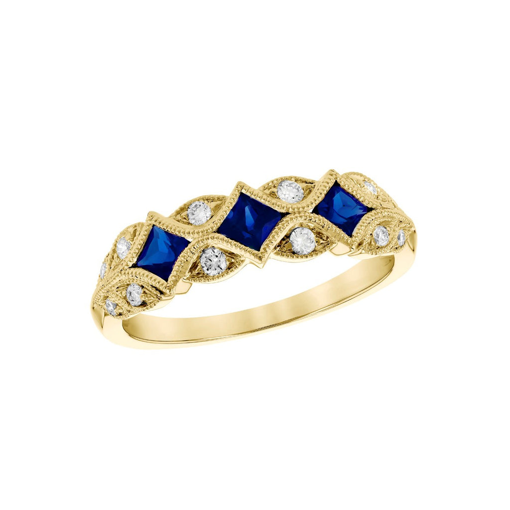 Stackable Blue Sapphire Ring