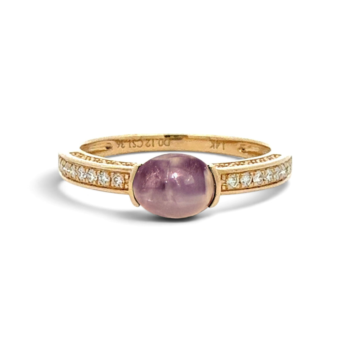 Natural Cat's-eye Alexandrite Ring