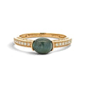 Natural Cat's-eye Alexandrite Ring
