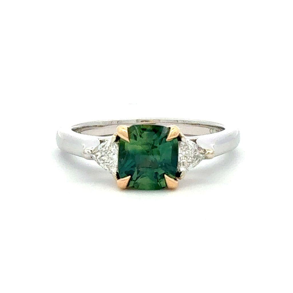 Bi-Color Sapphire Ring