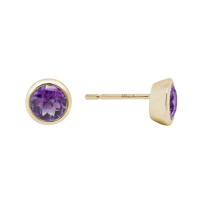 Amethyst Earrings by Artistry, Ltd, SKU 210-00437, main view — Moses Jewelers