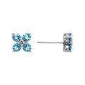 Blue Topaz Earrings