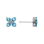 Blue Topaz Earrings