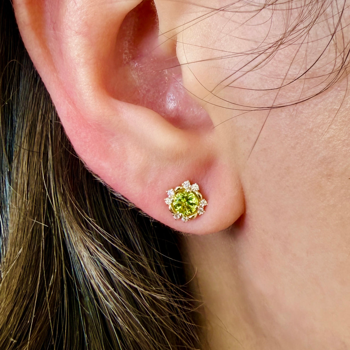 Peridot Earrings