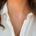 Emerald Necklace by Apex, SKU 230-00581, view 2 — Moses Jewelers