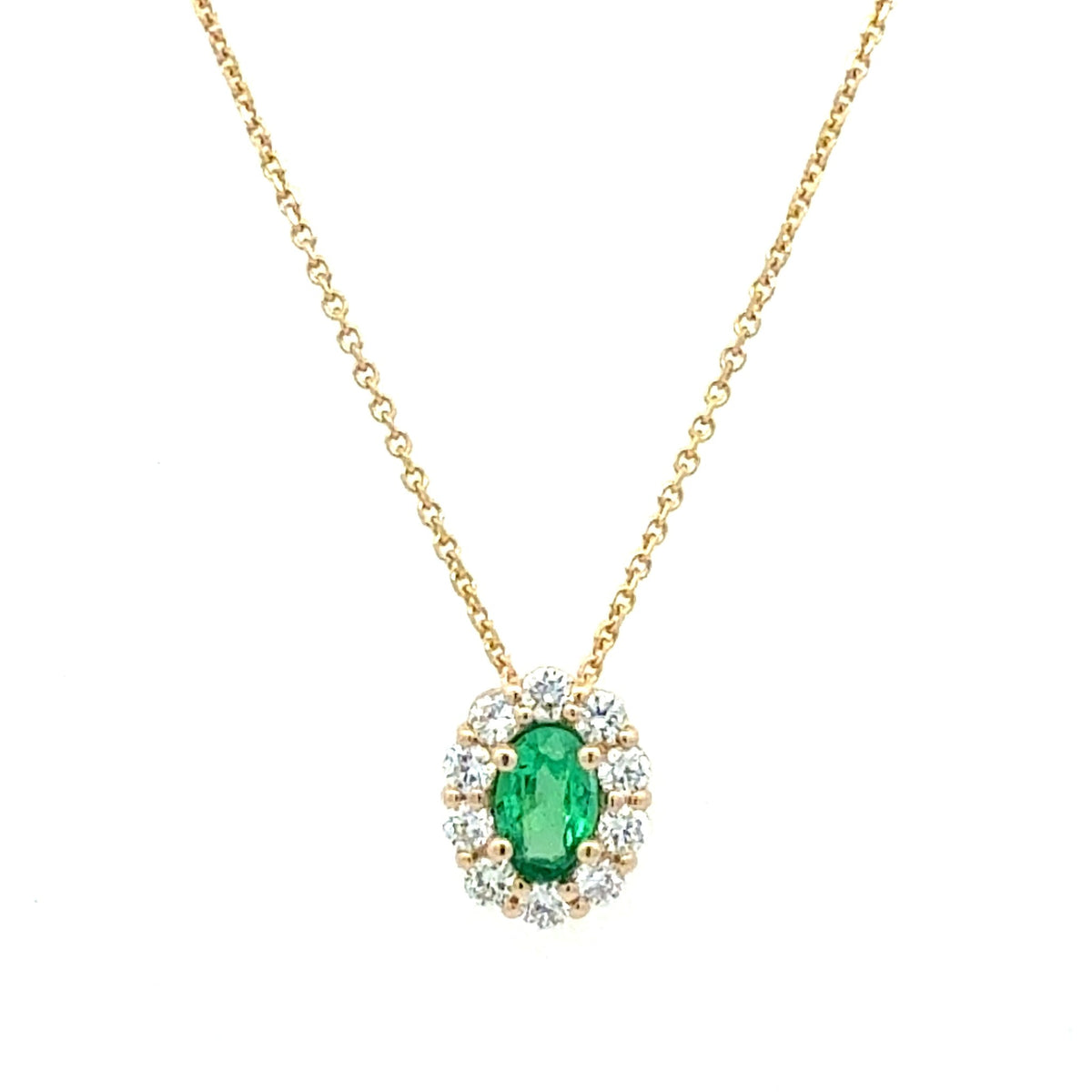 Emerald Necklace by Apex, SKU 230-00581, main view — Moses Jewelers