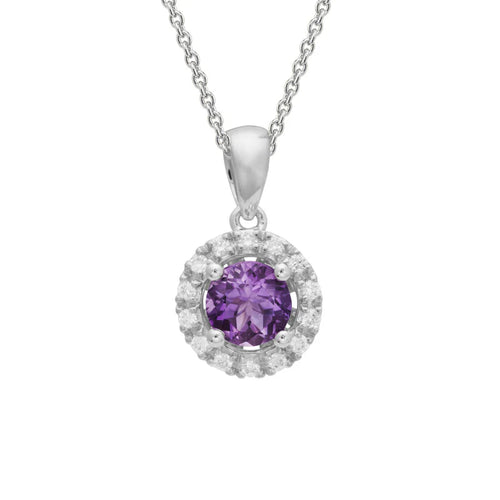 Amethyst Necklace by Artistry, Ltd, SKU 230-00596, main view — Moses Jewelers