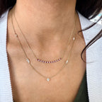Ruby Bar Necklace by Artistry, Ltd, SKU 230-00604, view 2 — Moses Jewelers