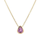 Pink Sapphire Necklace by Apex, SKU 230-00612, main view — Moses Jewelers