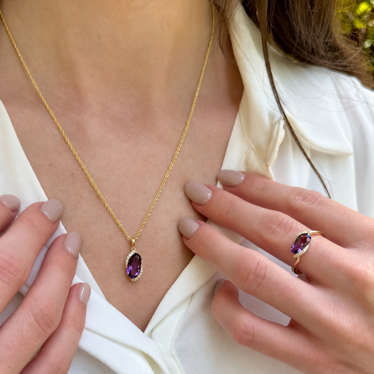 Amethyst Necklace