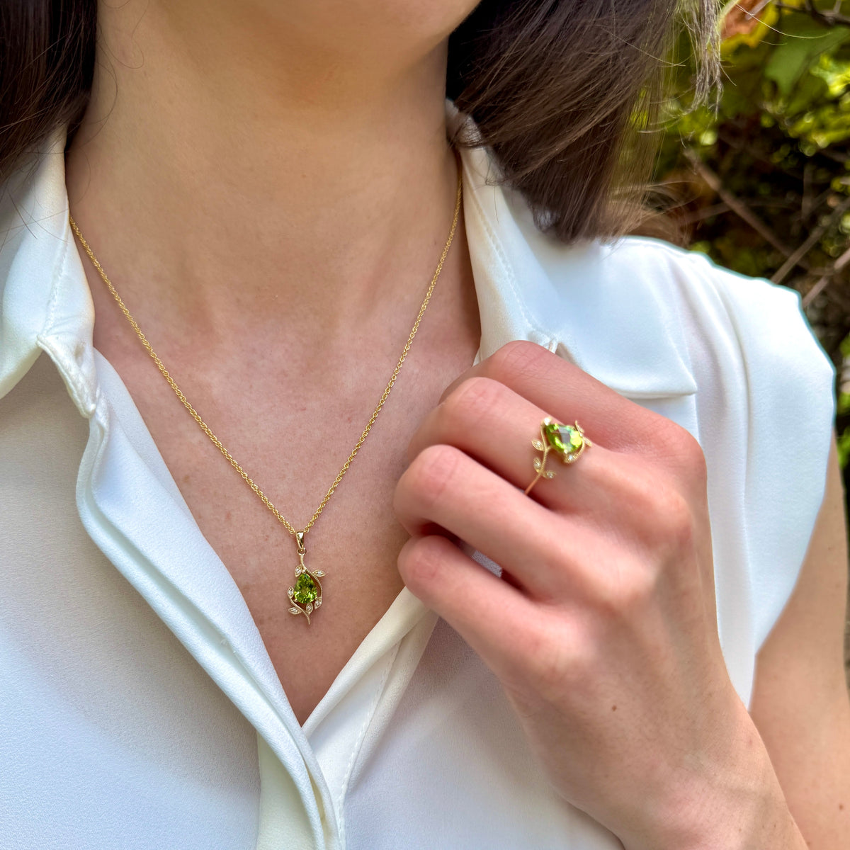 Peridot Necklace
